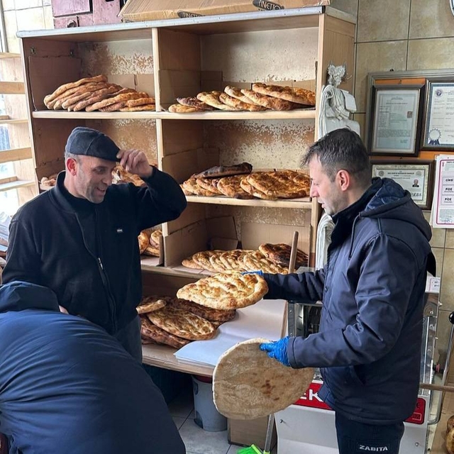 Bayburt'ta fırınlarda denetleme yapıldı