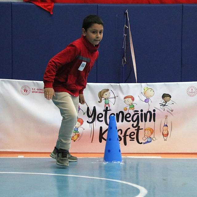 Edirne'de öğrencilere yönelik sportif yetenek taraması başladı