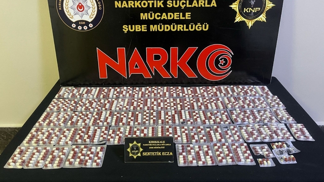 Kırıkkale'de uyuşturucu operasyonunda 1 şüpheli tutuklandı