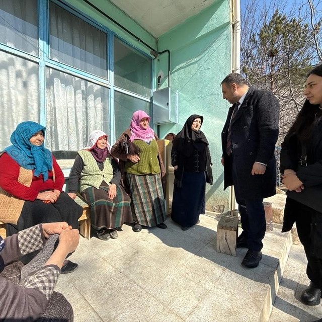 Akıncılar Belediye Başkanı Sevinç'ten geçmiş olsun ziyareti