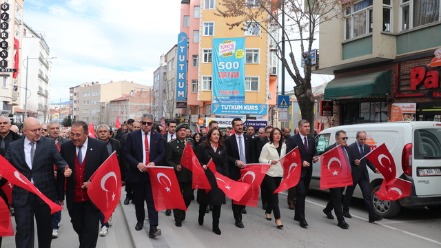 Atatürk'ün Burdur'a gelişinin 95. yıl dönümü kutlandı