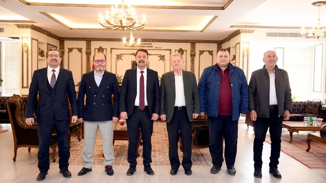 Beypazarı Belediye Başkanı Kasap'a İHH'dan ziyaret