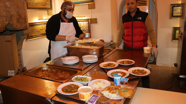 Amasya'da 540 yıllık imarethanede iftar programı düzenleniyor