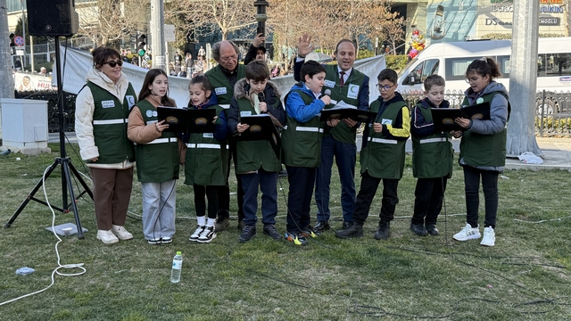 Tekirdağ'da Yeşilcanlar Korosu konser verdi