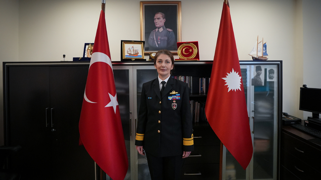Cumhuriyet'in ilk kadın amirali Gökçen Fırat, AA'ya konuştu: