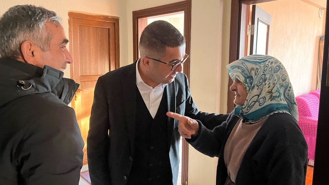 Kağızman Kaymakamı ve Belediye Başkan Vekili Daştan'dan yaşlılara ziyaret