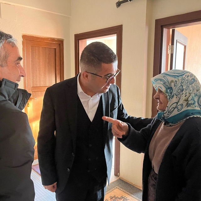 Kağızman Kaymakamı ve Belediye Başkan Vekili Daştan'dan yaşlılara ziyaret