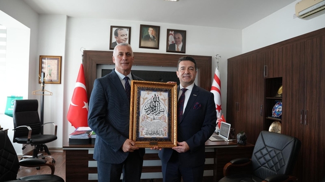 ASKON Antalya Şubesi heyeti, KKTC'de ticari işbirlikler için temaslarda bulundu