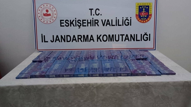Eskişehir'de kaçakçılık operasyonunda bir şüpheli yakalandı