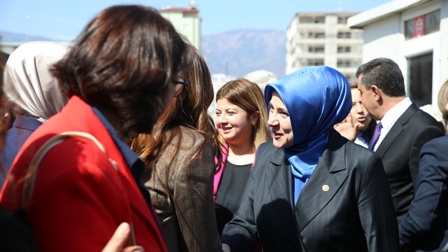AK Parti Genel Merkez Kadın Kolları Başkanı Ercan, Hatay'da konuştu: