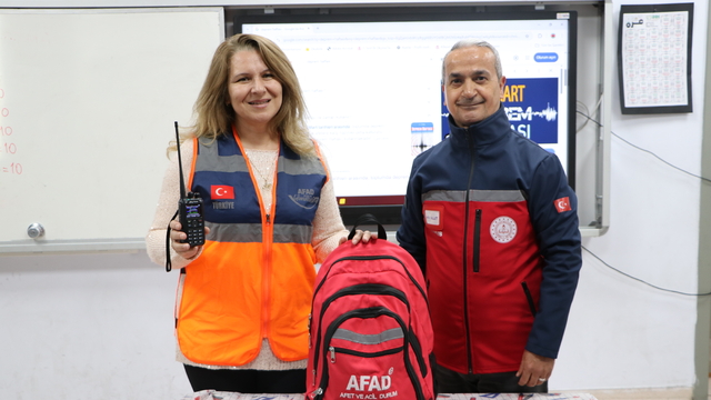 Kilis'te ilkokul öğrencilerine yönelik afet farkındalık eğitimi düzenlendi