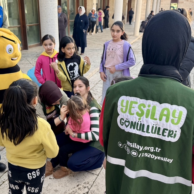 Kırşehir'de Yeşilay Haftası dolayısıyla "Çocuk Şenliği" düzenlendi
