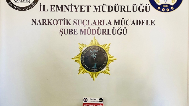 Samsun'da üzerinde 1 kilo 205 gram uyuşturucu bulunan kadın tutuklandı