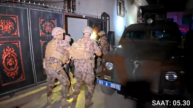 Adana'da 'Sayğılılar' suç örgütüne operasyonda 11 tutuklama