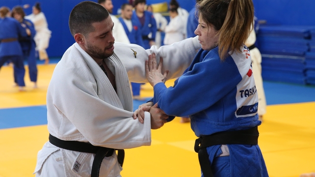 Paralimpik Judo Milli Takımı, Rize'de dünya kupasına hazırlanıyor