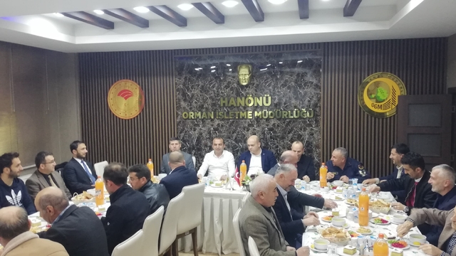Hanönü'de iftar programı düzenlendi