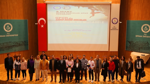 Şırnak'ta 8 Mart Dünya Kadınlar Günü etkinliği