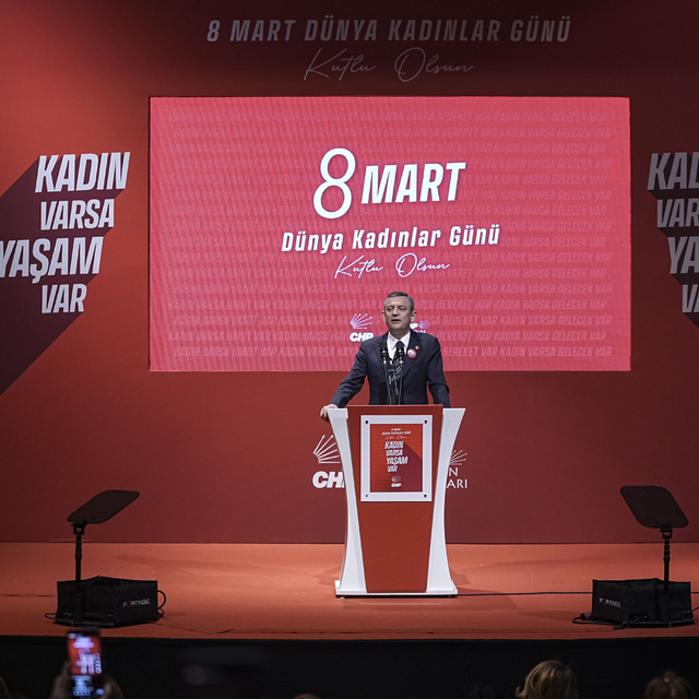 CHP Genel Başkanı Özel, "Kadın Varsa Yaşam Var" programında konuştu: