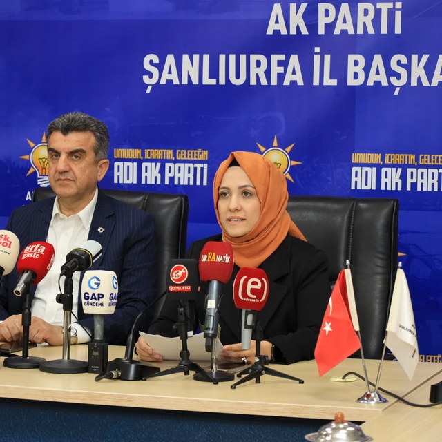 AK Parti Şanlıurfa Kadın Kolları Başkanı Ay'dan 8 Mart Dünya Kadınlar Günü...