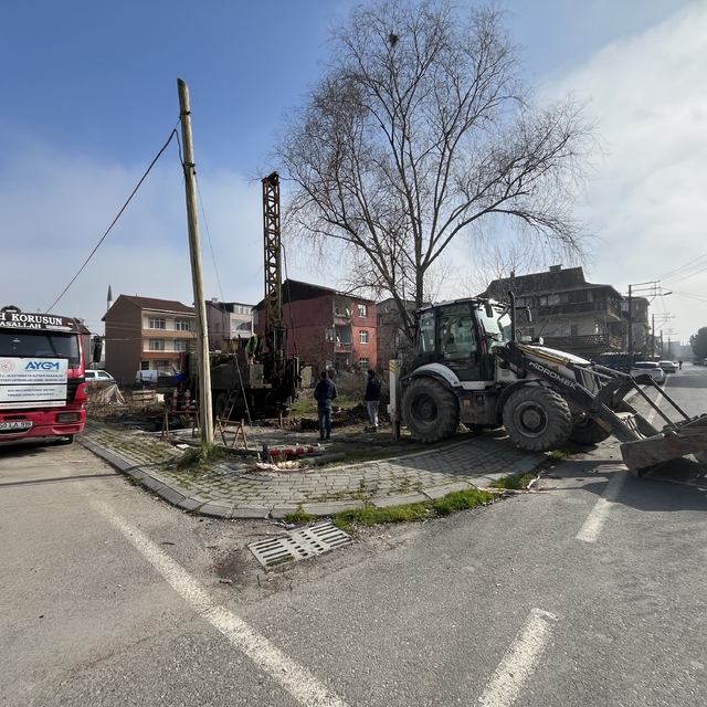 Metan gazı yanan alanda sondaj bitti