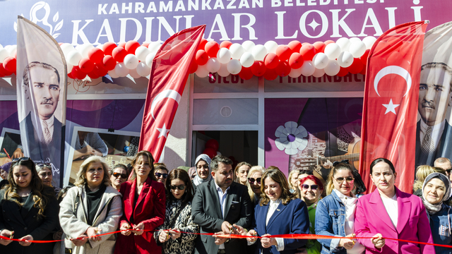 Kahramankazan ilçesinde "Kadınlar Lokali" açıldı