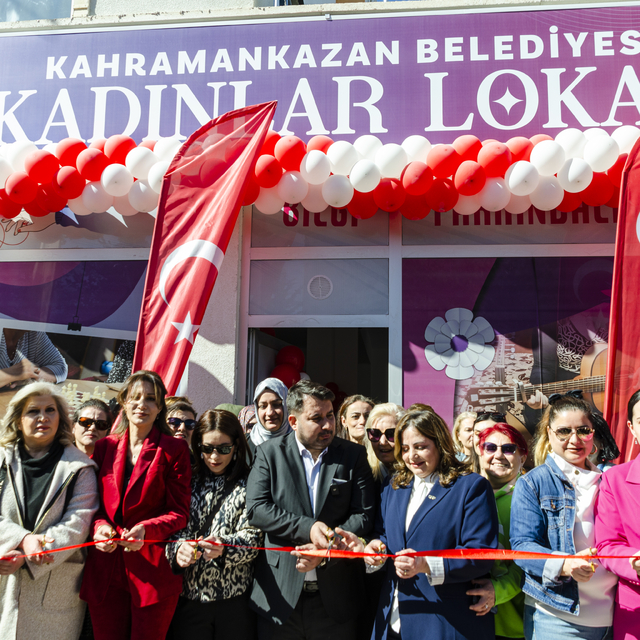 Kahramankazan ilçesinde "Kadınlar Lokali" açıldı