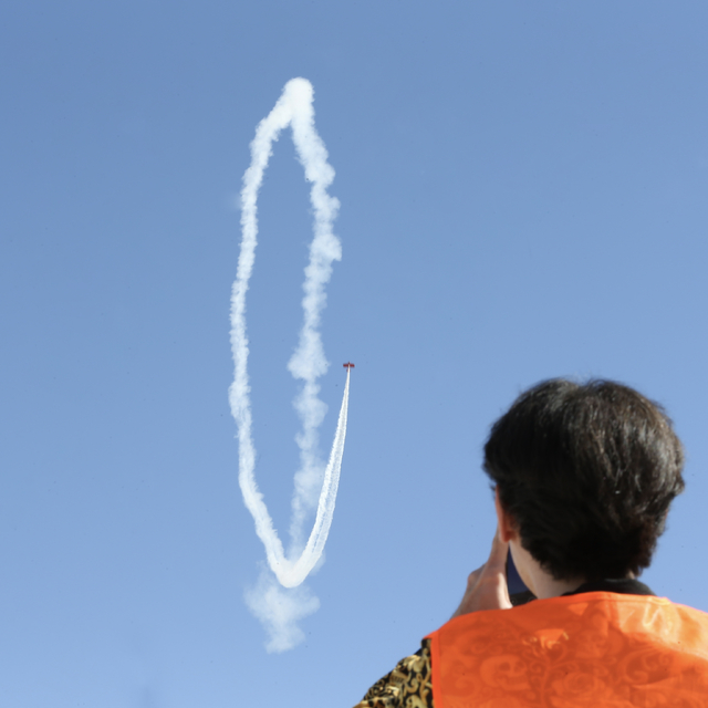 Kadın akrobasi pilotu Semin Öztürk Şener, Dünya Kadınlar Günü'nde gösteri u...