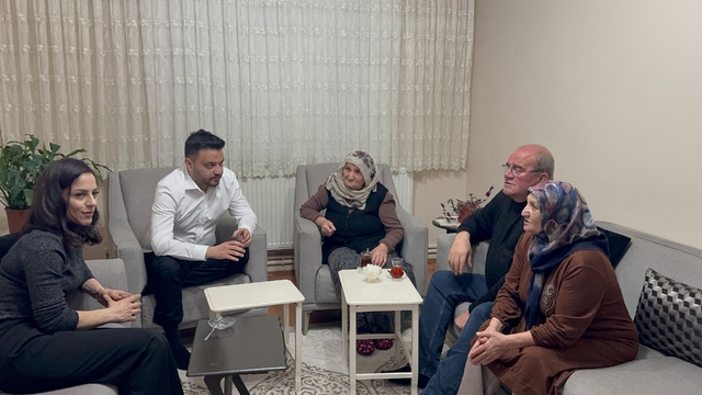 Nevşehir'de 109 yaşındaki kadına "8 Mart Dünya Kadınlar Günü" ziyareti