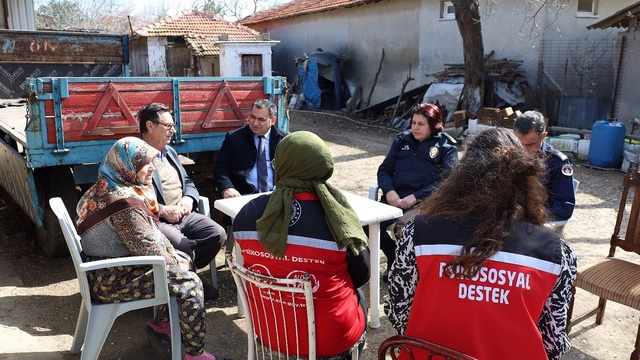 Vize Kaymakamı Balaban, "Aile Yılı" kapsamında ziyarette bulundu