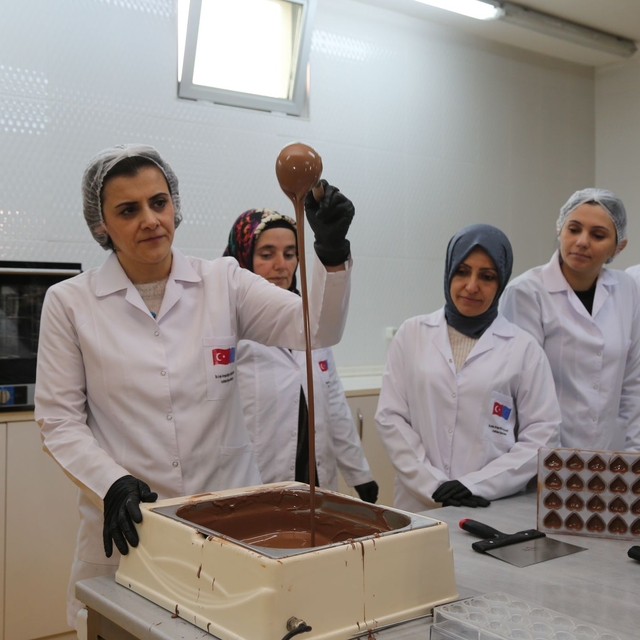 Ordulu kadınların ürettiği butik çikolatalar e-ticaretle satılacak