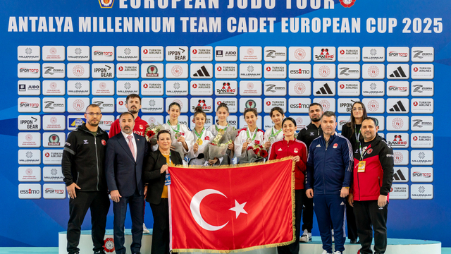 Milli judocular, Nazım Canca Ümitler Avrupa Kupası'nda 10 madalya kazandı