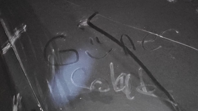 Çorum'da park halindeki 10 araca zarar verildi