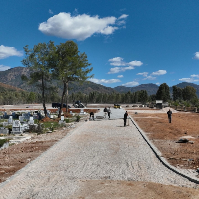 Fethiye'deki Çatalarık Mezarlığı'na 5 milyon liralık yatırım