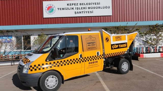 Kepez'de "çöp taksi" uygulaması hayata geçirildi