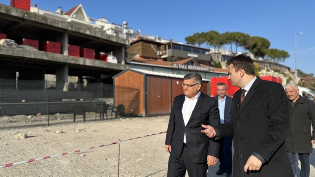 Sinop Valisi Özarslan, Gerze'de Hükümet Konağı ek hizmet binası inşaatını inceledi