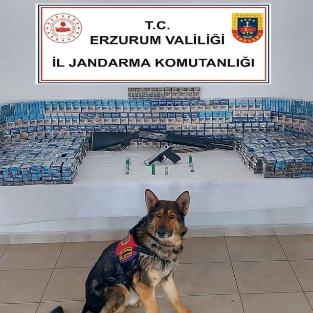 Erzurum'da kaçakçılık ve organize suçlarla mücadelede çalışmaları