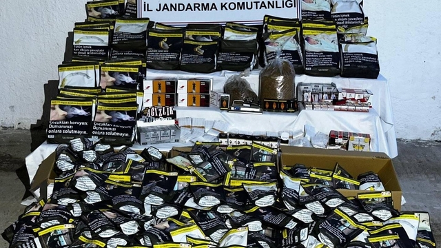 Sivas'ta şubat ayında 161 bin 620 makaron ele geçirildi