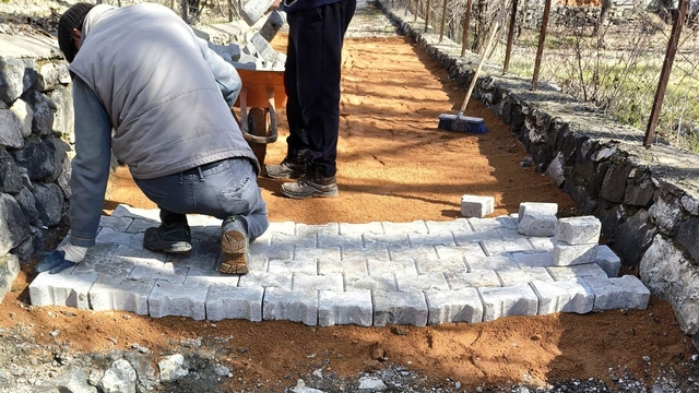 Ağın Belediyesince çevre düzenlemesi yapıldı