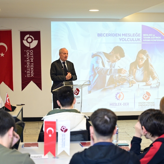 OSTİM'de "Mesleki ve Teknik Eğitimde Arama Konferansı" gerçekleştirildi
