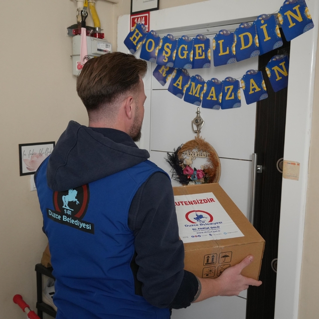 Düzce'de, çölyak hastalarına glütensiz gıda kolileri dağıtıldı