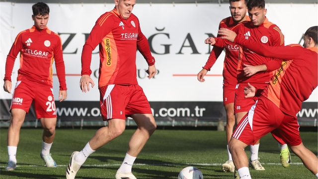 Antalyaspor, Galatasaray maçının hazırlıklarını sürdürdü