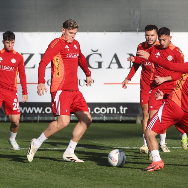 Antalyaspor, Galatasaray maçının hazırlıklarını sürdürdü