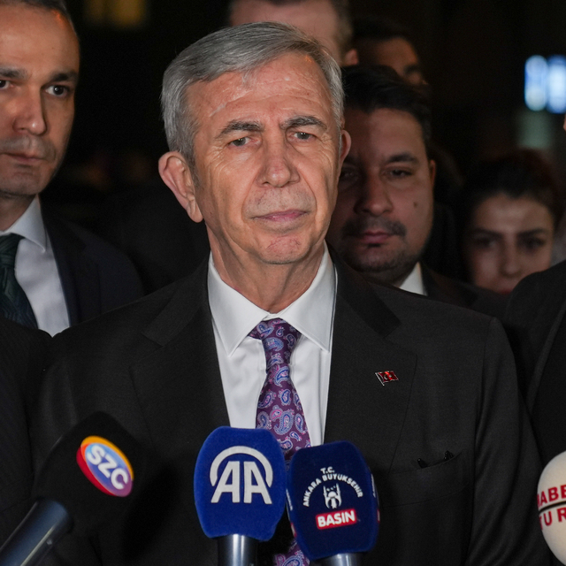 Ankara Büyükşehir Belediye Başkanı Mansur Yavaş, Kalecik'te iftar programın...