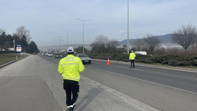 Bolu'da trafik denetimi yapıldı