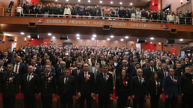 Mehmet Akif Ersoy, 1920-1922'de milletvekilliğini yaptığı Burdur'da anıldı