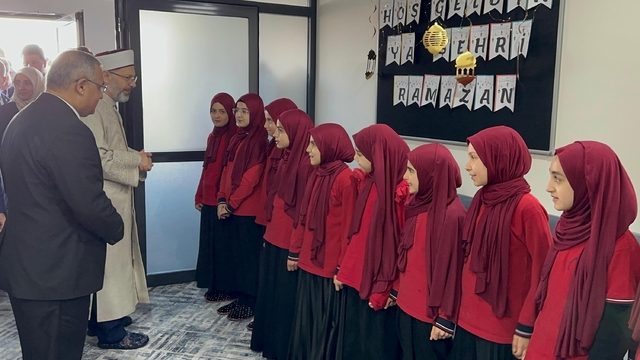 Erbaş, Iğdır'da Kur'an kursunun açılışını yaptı