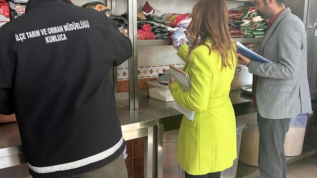 Kumluca'da okul kantinleri denetlendi