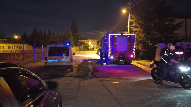 Bahşılı'da müstakil evde çıkan yangın söndürüldü