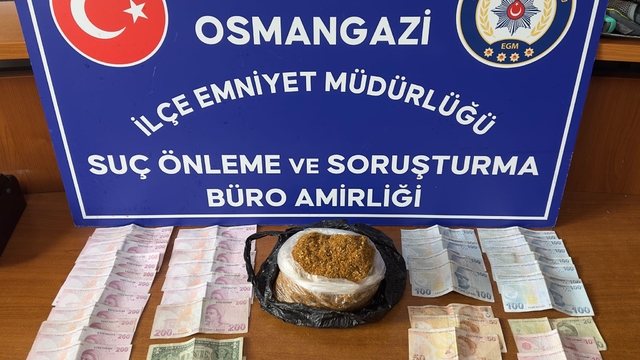Bursa'da uyuşturucu operasyonunda yakalanan şüpheli tutuklandı