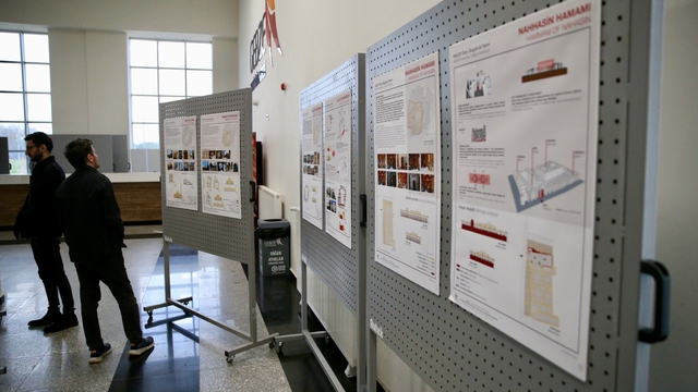 Halep'te savaştan zarar gören tarihi eserleri konu alan sergi Kocaeli'de açıldı